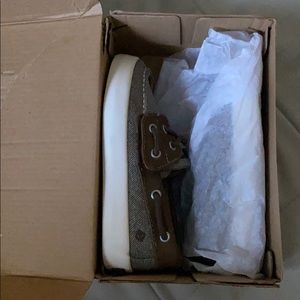 ❌❌sold❌❌Boys Sperry- Tuck Jr Brown